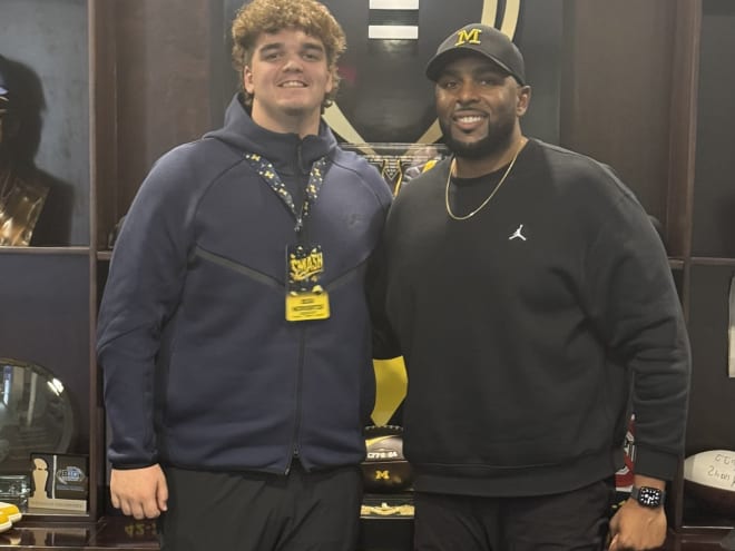 Michigan 'pulled out all the stops' for 2026 four-star OL Bear McWhorter