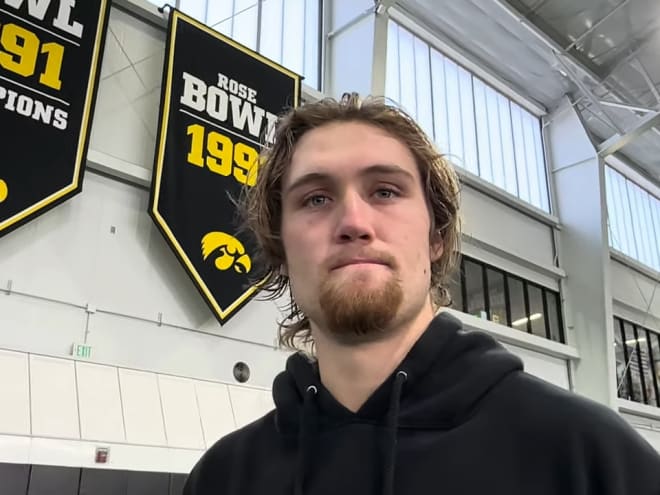 WATCH: Jackson Stratton on First Start, Understanding Iowa Offense