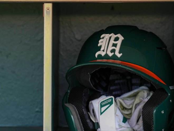 Miami Baseball: Canes edged by Irish, lose game one 3-2