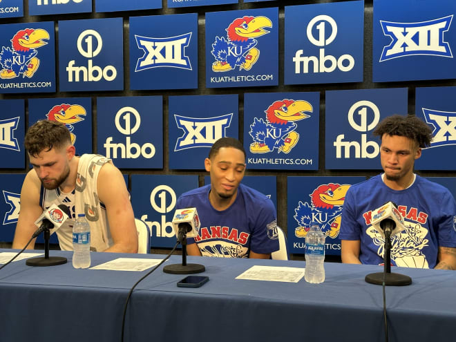 WATCH: Hunter Dickinson, KJ Adams, Jr., and Zeke Mayo talk after UNC win