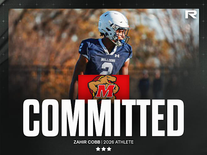 Commitment: Maryland 'always felt like right place' for 2026 ATH Zahir Cobb