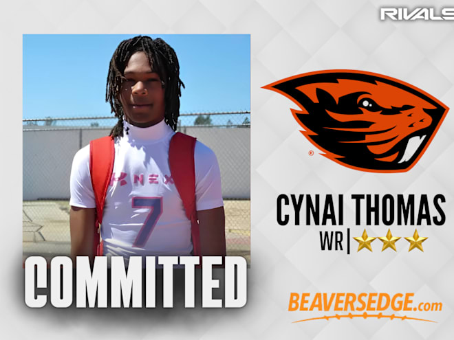 California WR Cynai Thomas commits to Oregon State