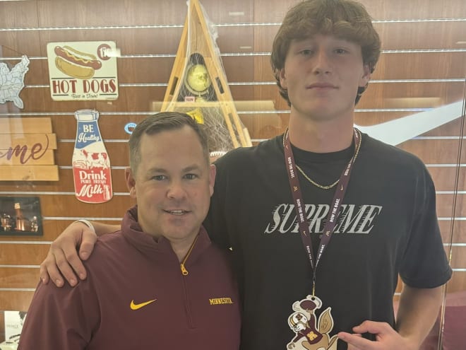 2026 California TE Colby Simpson discusses Minnesota gameday visit