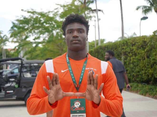 Miami Edge commit Jordan Campbell Officially shuts down recruitment on OV