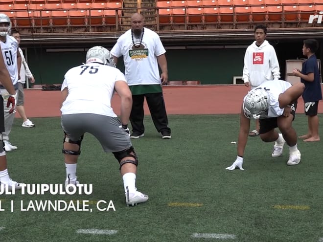 Polynesian Bowl Day Three: OL vs. DL 1-on-1s