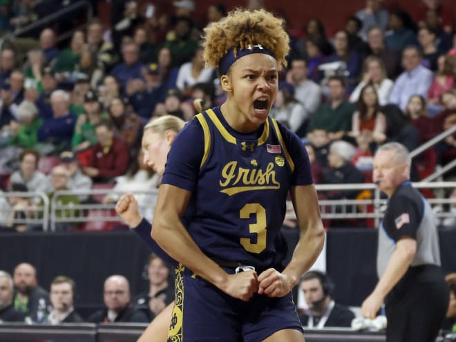 Notre Dame WBB climbs to top spot in AP poll for the first time since 2019