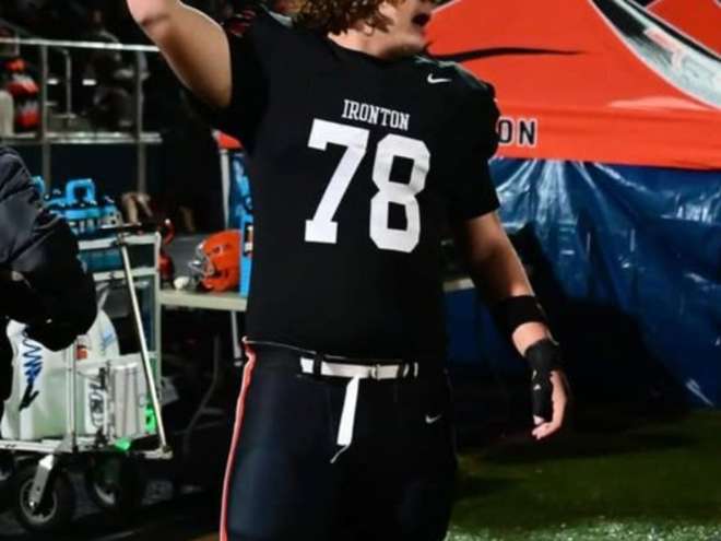Q&A with Ironton offensive lineman Caleb Jacobs