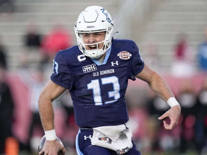 Old Dominion quarterback transfer Grant Wilson commits to Indiana