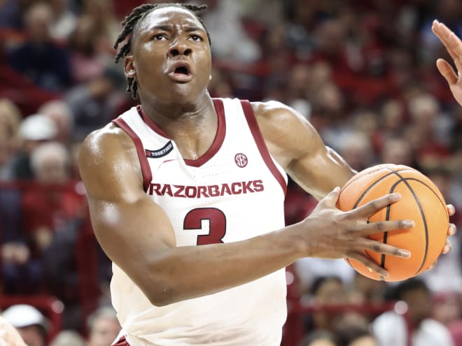 Arkansas basketball moves down in AP Top 25