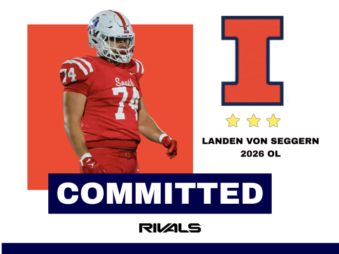 Commit: Three-star offensive lineman Landen Von Seggern pledges to Illinois