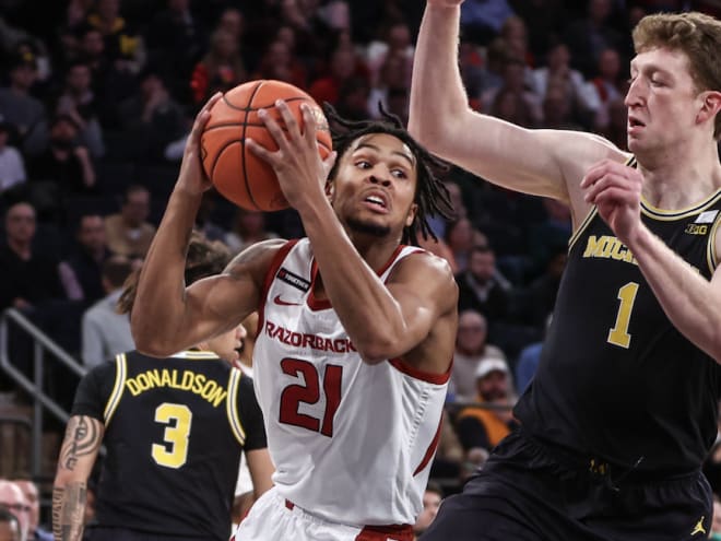 Social media reacts to Arkansas' 89-87 win over Michigan