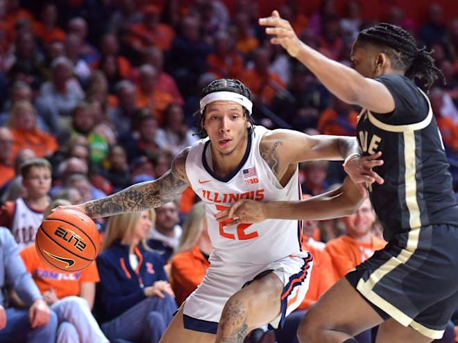 Recap:  Illinois rallies to top No. 18 Purdue, 88-80