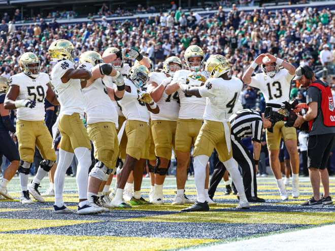 Film Analysis: How Notre Dame blocked against Navy