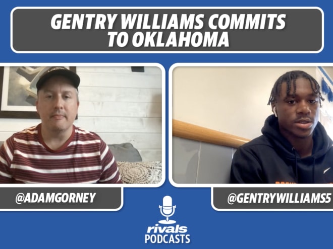 Four-star Gentry Williams commits to Oklahoma