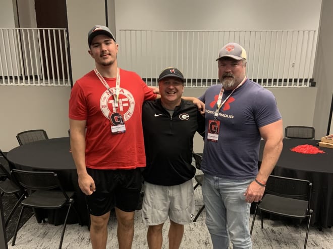 No. 1 offensive tackle Jackson Cantwell sees a new side of Georgia