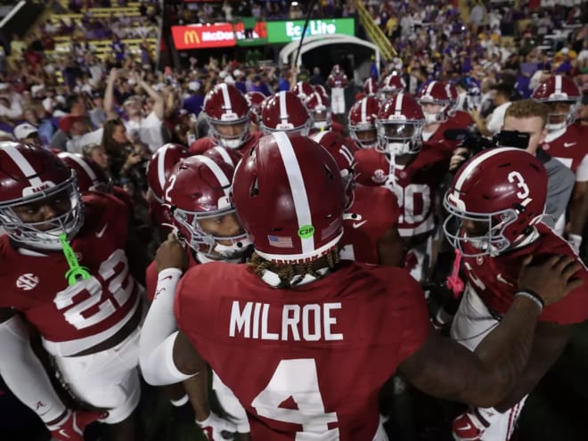 Alabama climbs in College Football Playoff rankings following win at LSU