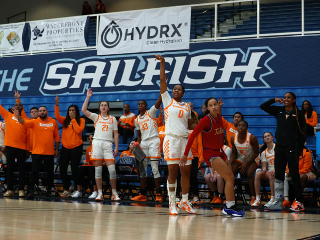 Lady Vols win second game in 24 hour span, blowout Tulsa in West Palm Beach