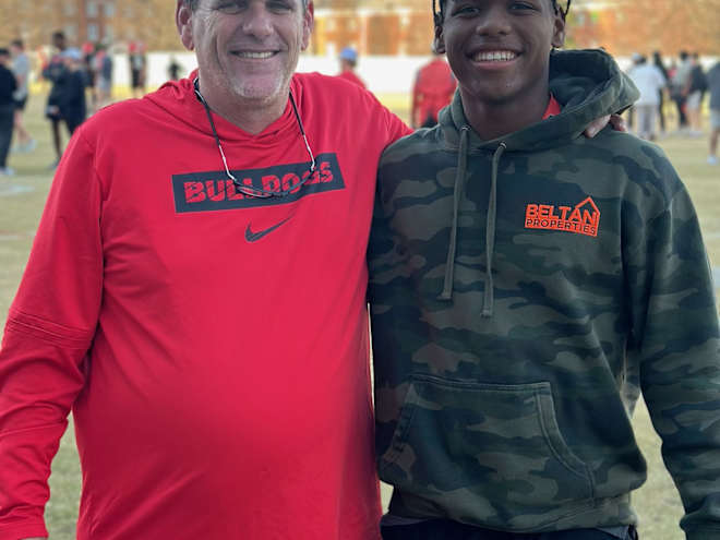 Rivals250 QB Kharim Hughley revisits Georgia after being offered