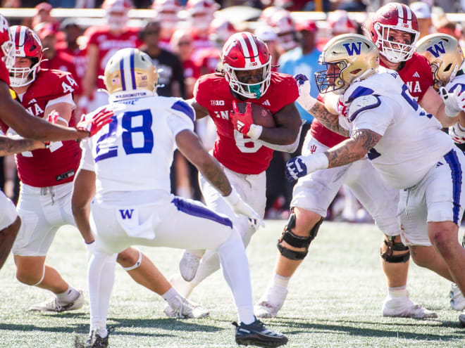 Indiana's win over Washington powered by the 'best O-line in the country'