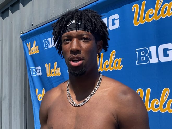 WATCH: UCLA WR J.Michael Sturdivant looks ahead to home opener