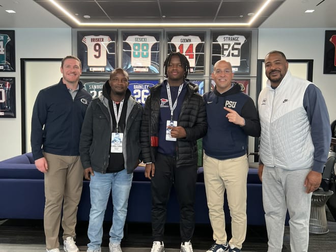 Virginia LB Mathieu Kanu has "great experience" at Penn State junior day