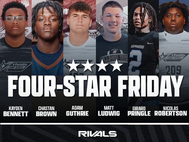 Four-Star Friday: Six more prospects join elite ranks