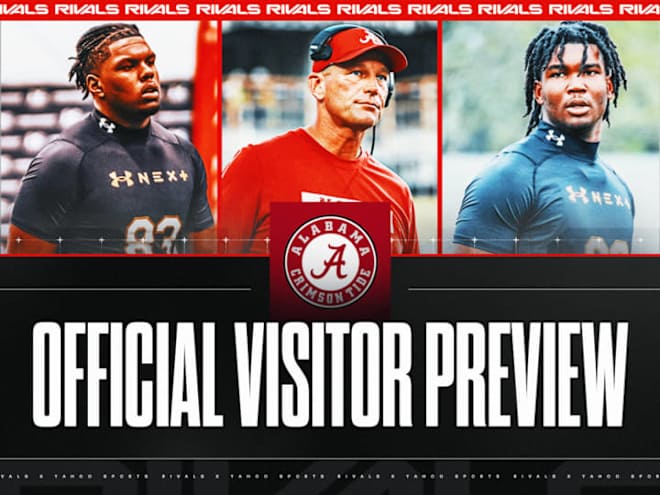 Alabama rolling with several top targets in town for official visits