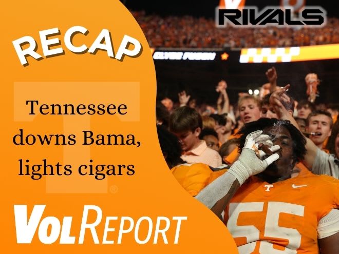 VolReport: Reacting to Tennessee football's win over Alabama