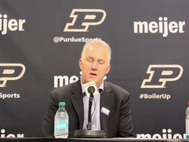 Opposing Postgame Q&A: Purdue head coach Matt Painter