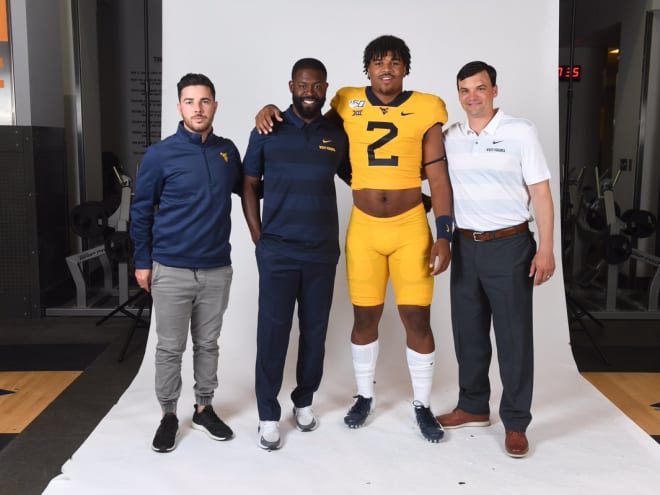 Canadian pass rusher Mesidor has eyes opened on official to WVU