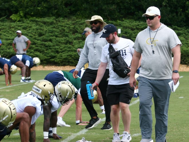 Georgia Tech Football Practice Notes and Quotes 8/1