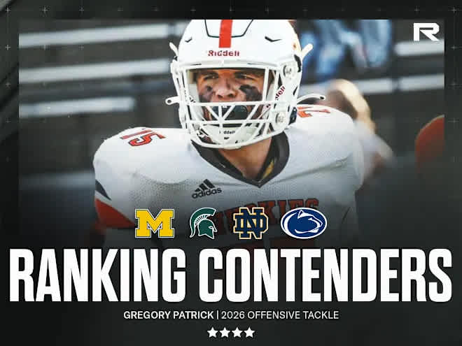 Ranking the Contenders: Four-star OT Gregory Patrick's final four