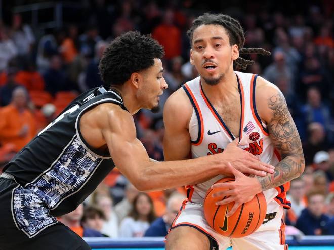 Syracuse fades away in 100th meeting with Georgetown