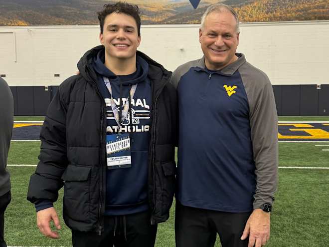 Top Pa. linebacker Colsen Gatten sets official visit to WVU