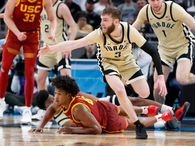 2025 BIg Ten Tournament: Purdue 76, USC 71: Postgame Video