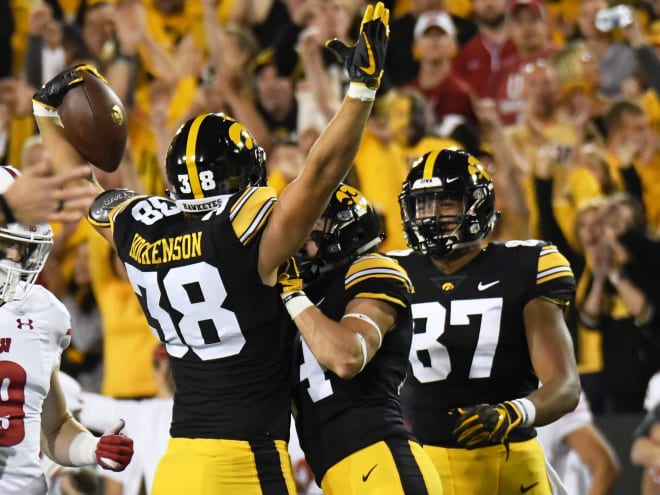 Fant & Hockenson attending NFL Draft
