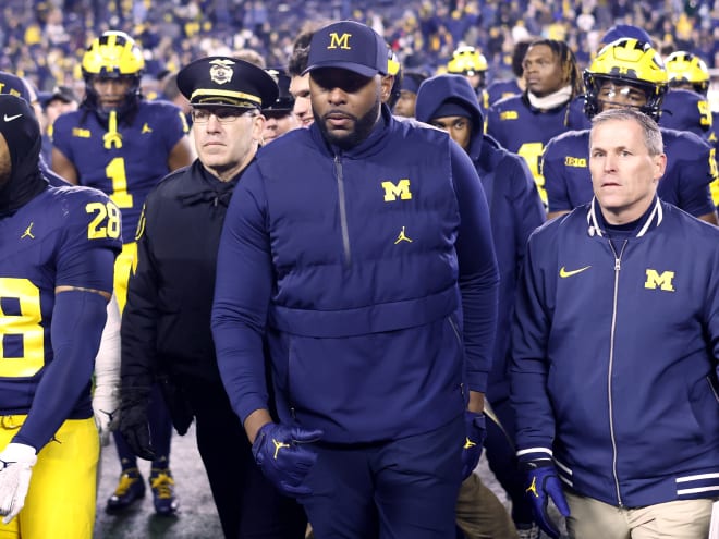 Everything Sherrone Moore said after Michigan's win over Northwestern