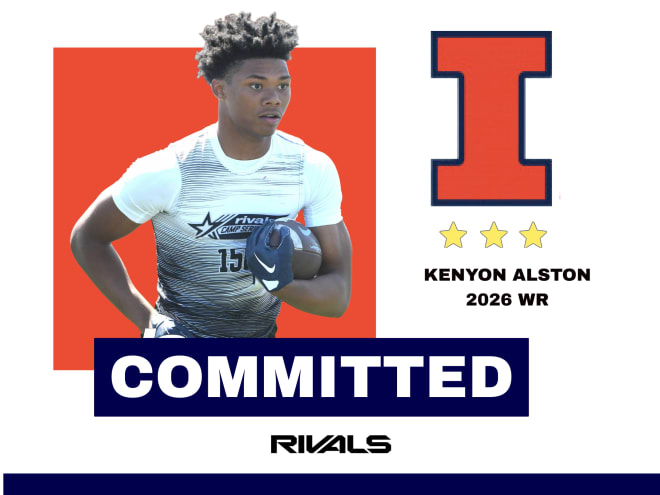 Commit:  Illini land three-star wide receiver Kenyon Alston