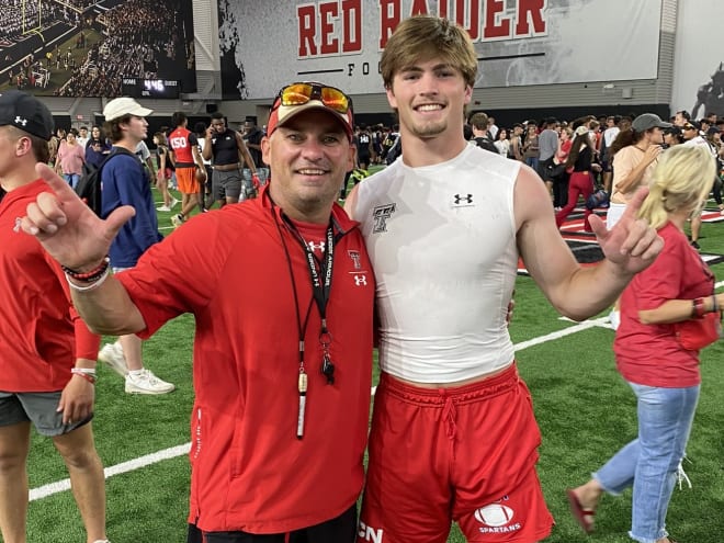 Bixby (OK) linebacker Cord Nolan breaks down Red Raider pledge