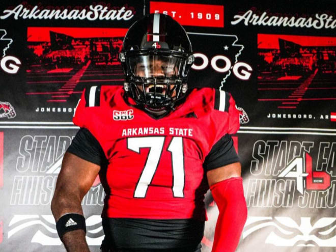 Navarro College OL Chace Stratford commits to Arkansas State