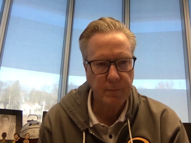 WATCH: Fran McCaffery Talks Michigan, Team Health