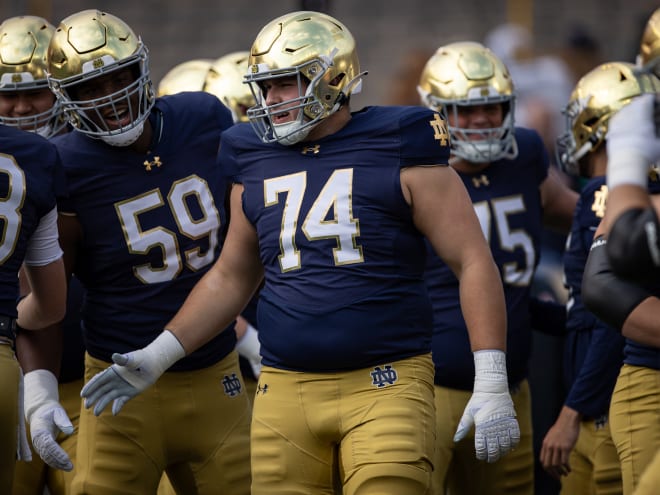 Chat Transcript: Is realignment in order for Notre Dame O-line?