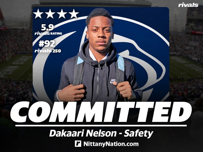 Alabama four-star DB Dakaari Nelson commits to Penn State