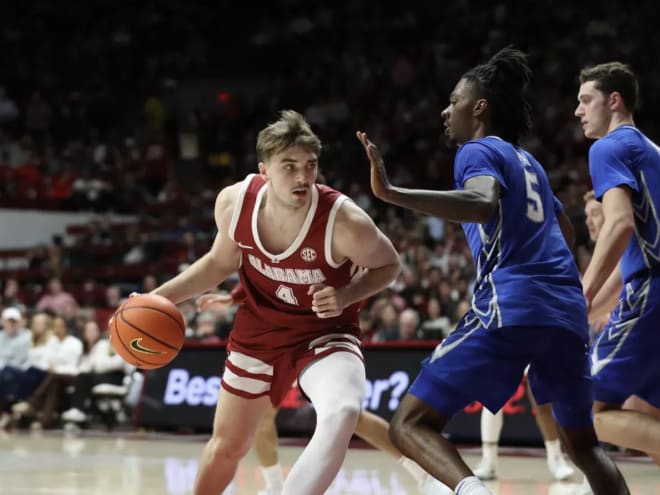 Alabama forward Grant Nelson 'fired up' for homecoming trip to North Dakota