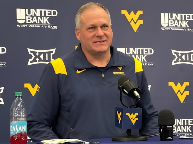 Watch: West Virginia head coach Rich Rodriguez press conference 2/25/25