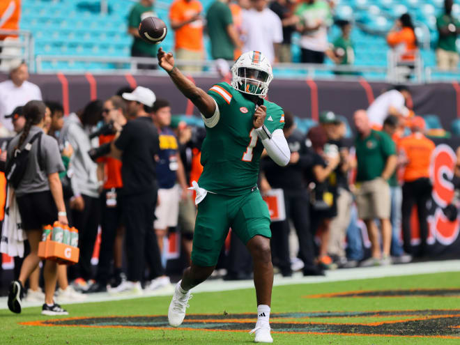 Prediction: Miami will enter the college football playoff undefeated