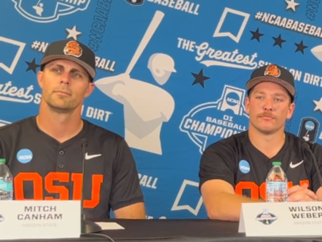 WATCH: Oregon State Baseball Talks NCAA Regional Win vs TCU