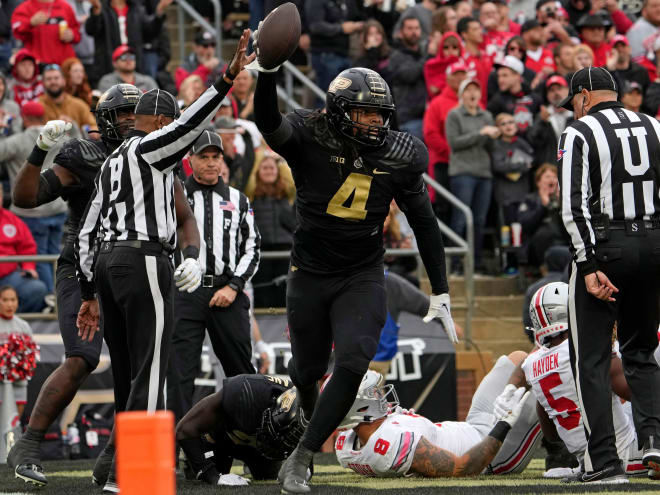 Who will participate in Senior Day for Purdue football?