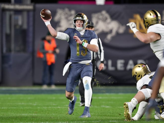 Notebook: What Freeman saw in Notre Dame QB Leonard to keep the faith