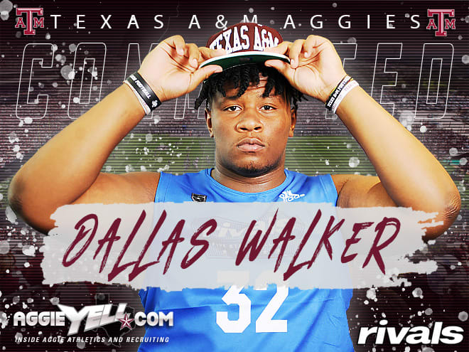 Rivals250 defensive tackle Dallas Walker commits to Texas A&M